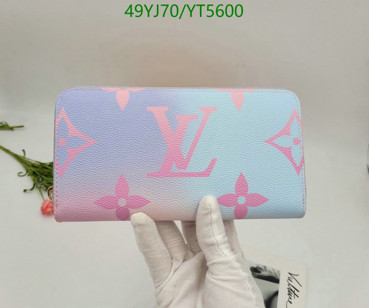 LV Bags-(4A)-Wallet-,Code: YT5600,$ 64USD