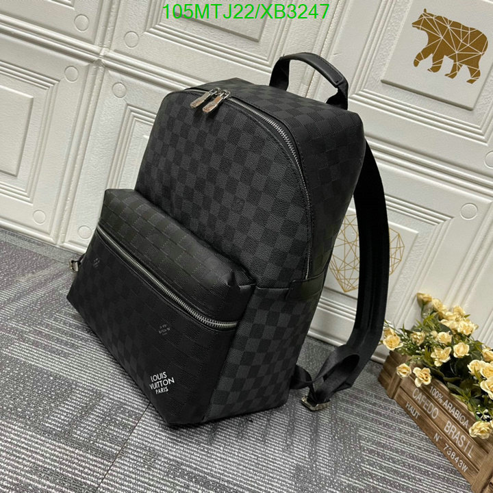 LV Bags-(4A)-Backpack-,Code: XB3247,$ 137USD
