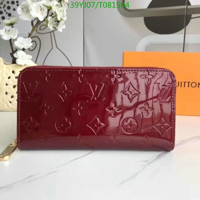 LV Bags-(4A)-Wallet-,Code: T081504,$ 51USD