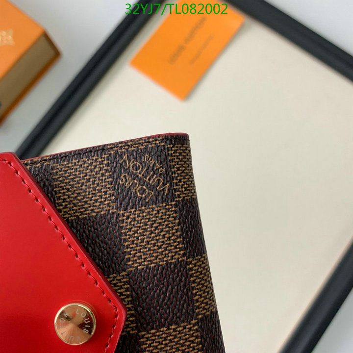 LV Bags-(4A)-Wallet-,Code: TL082002,$ 42USD