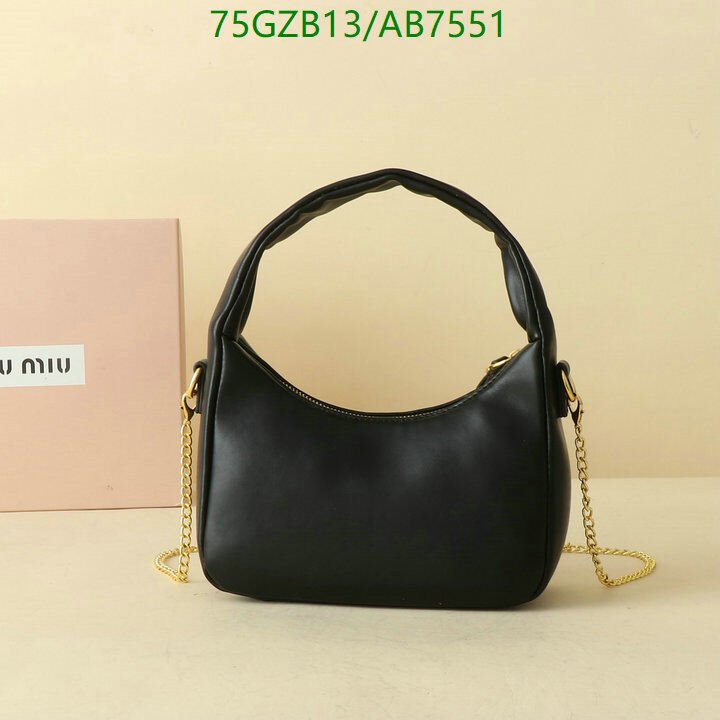 Miu Miu Bag-(4A)-Handbag- Code: AB7551 $ 98USD