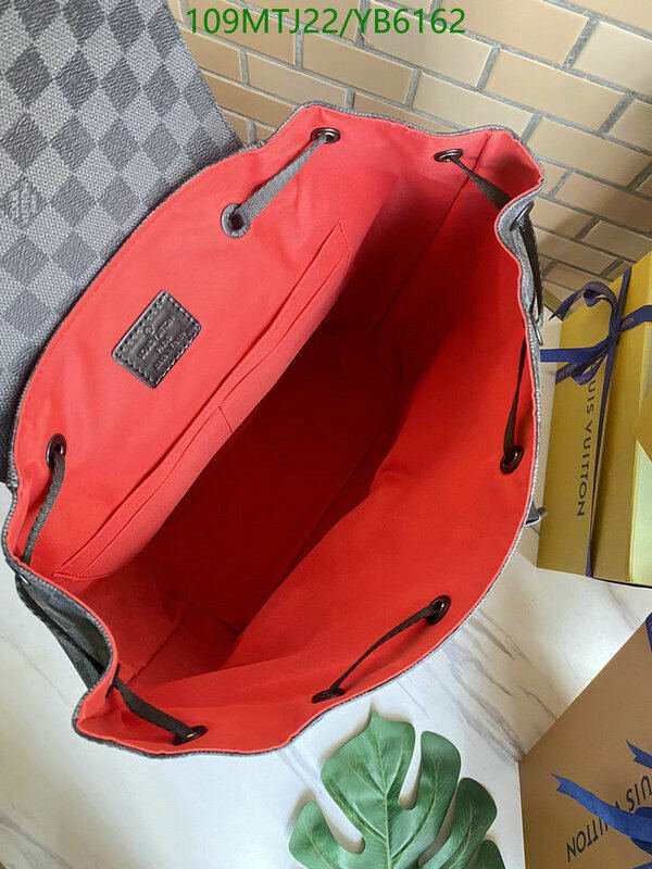 LV Bags-(4A)-Backpack-,Code: YB6162,$ 142USD