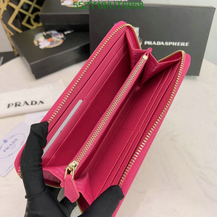 Prada Bag-(4A)-Wallet- Code: UT6058 $ 72USD