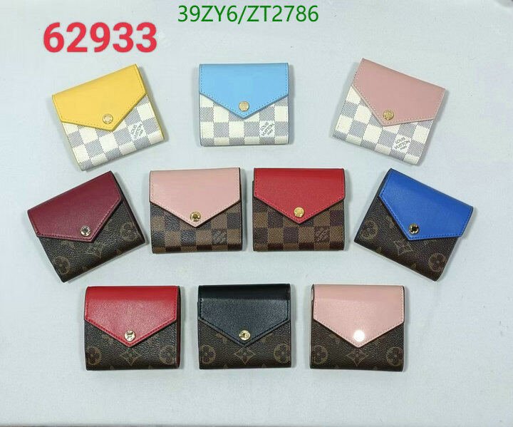 LV Bags-(4A)-Wallet-,Code: ZT2786,$ 51USD