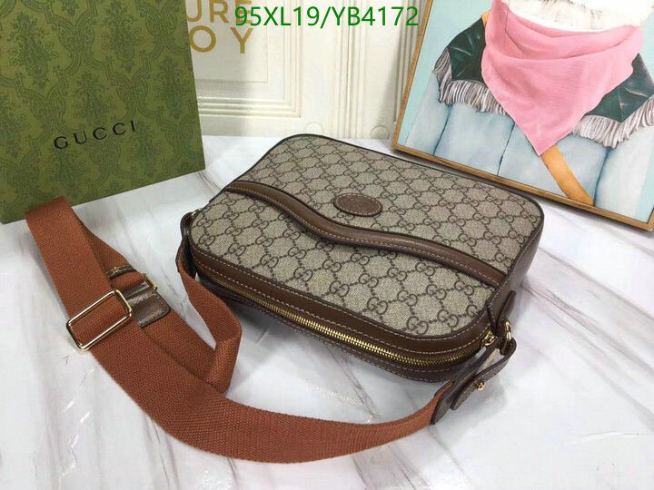 Gucci Bag-(4A)-Diagonal-,Code: YB4172,$ 124USD