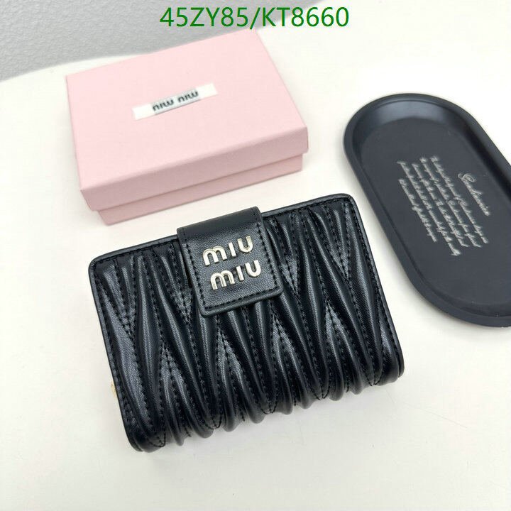 Miu Miu Bag-(4A)-Wallet- Code: KT8660 $ 59USD