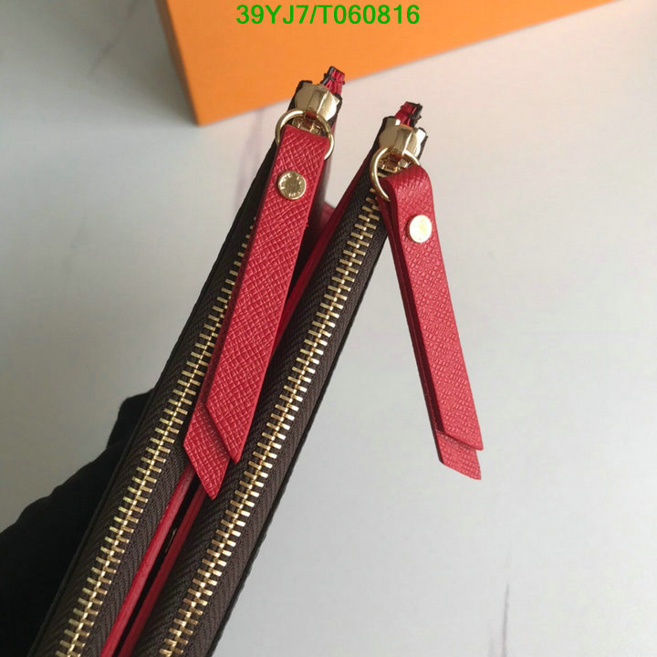 LV Bags-(4A)-Wallet-,Code: T060816,$ 51USD