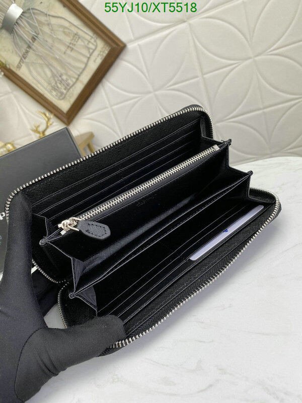 Prada Bag-(4A)-Wallet- Code: XT5518 $ 72USD