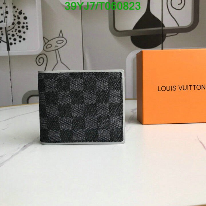 LV Bags-(4A)-Wallet-,Code: T060823,$ 51USD
