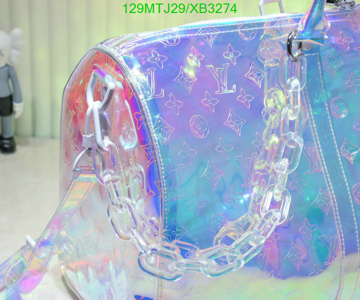 LV Bags-(4A)-Keepall BandouliRe 45-50-,Code: XB3274,$ 168USD