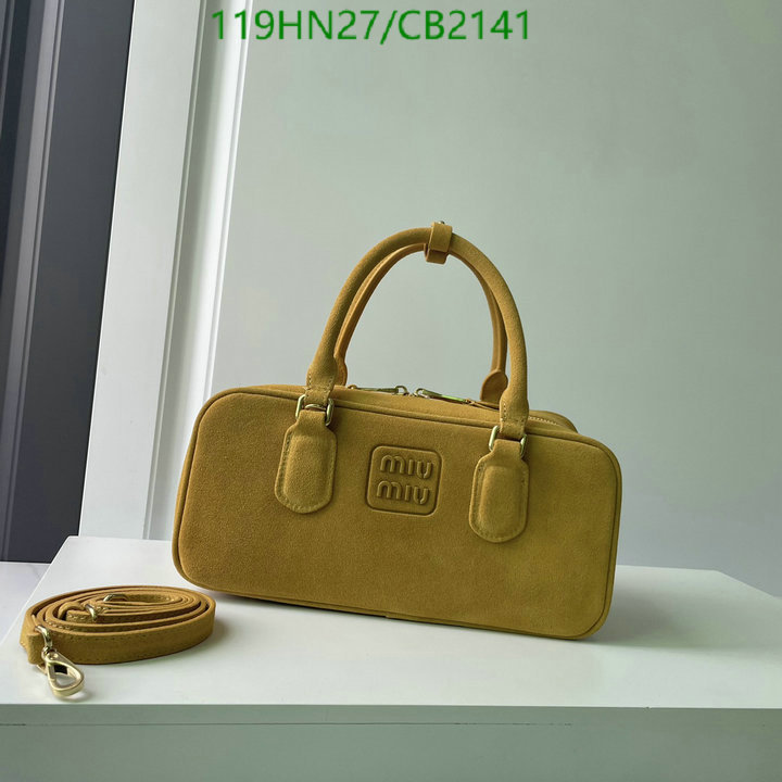 Miu Miu Bag-(4A)-Handbag- Code: CB2141 $ 163USD
