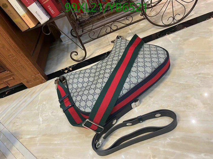 Gucci Bag-(4A)-Diagonal-,Code: YB6521,$ 129USD