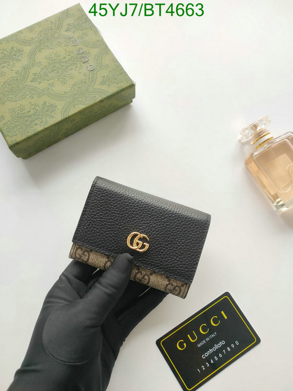 Gucci Bag-(4A)-Wallet- Code: BT4663 $ 59USD