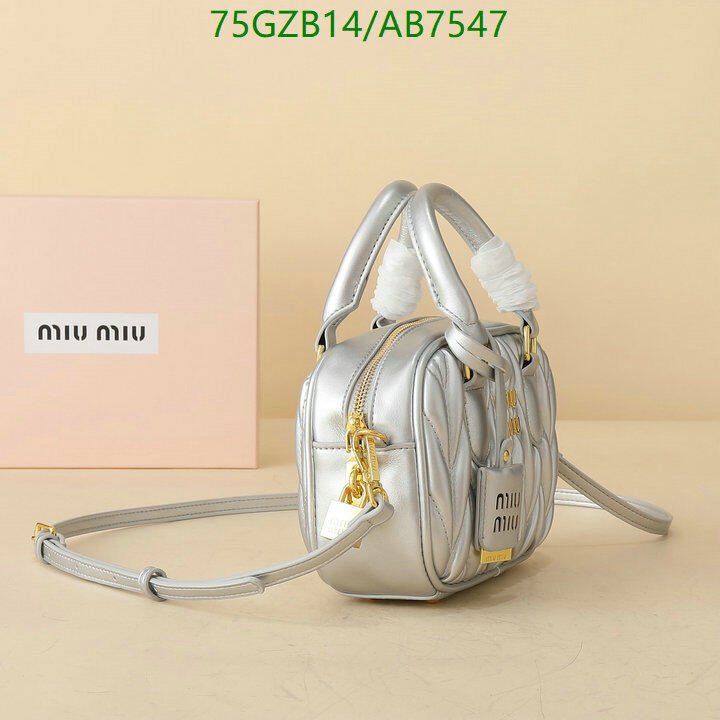 Miu Miu Bag-(4A)-Crossbody- Code: AB7547 $ 98USD