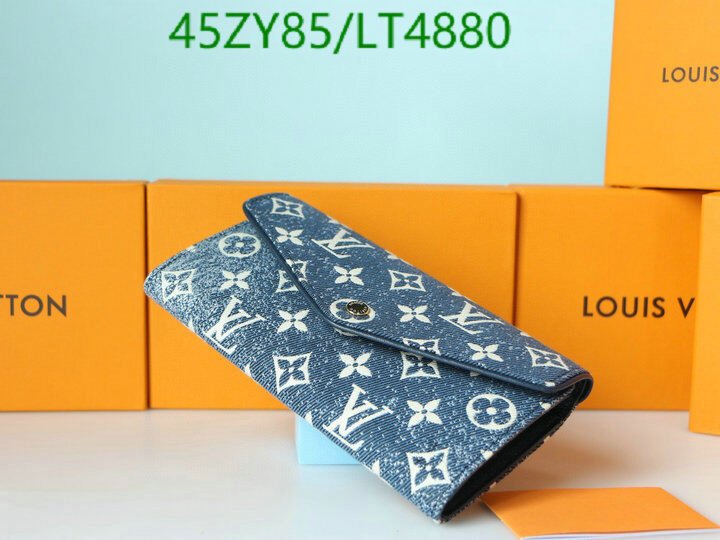LV Bags-(4A)-Wallet-,Code: LT4880,$ 59USD