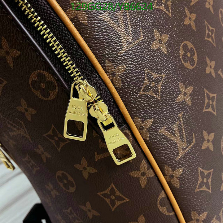 LV Bags-(4A)-Backpack-,Code: YB6624,$ 168USD