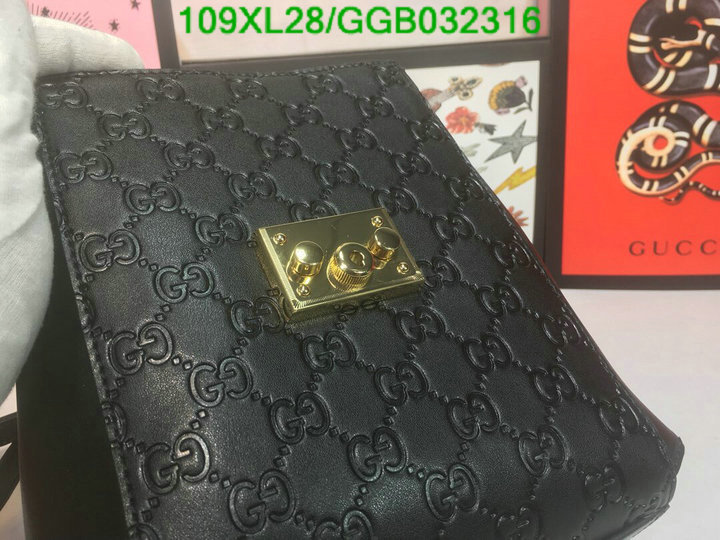 Gucci Bag-(4A)-Padlock-,Code: GGB032316,$ 142USD