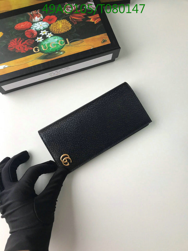 Gucci Bag-(4A)-Wallet-,Code: T080147,$ 64USD