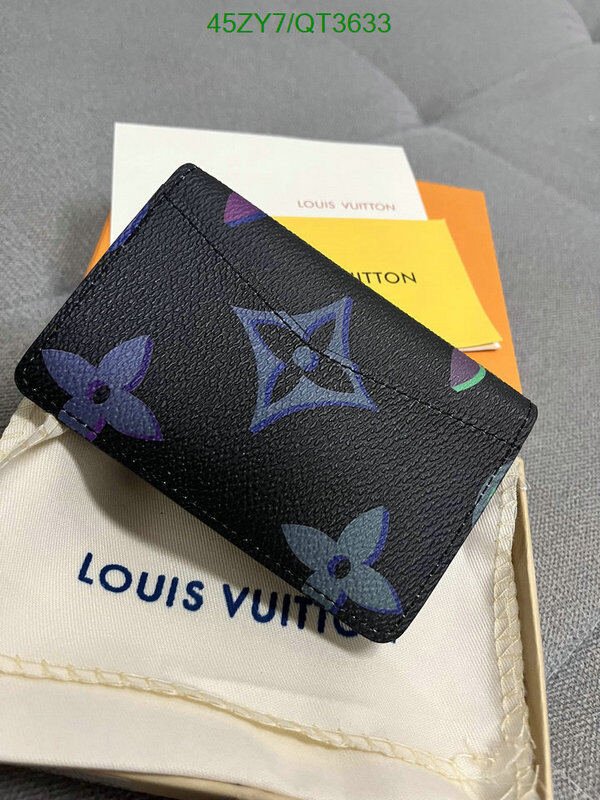 LV Bag-(4A)-Wallet- Code: QT3633 $ 59USD