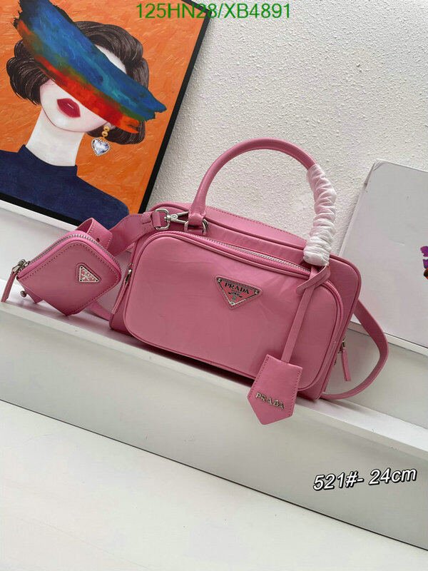 Prada Bag-(4A)-Handbag- Code: XB4891 $ 163USD