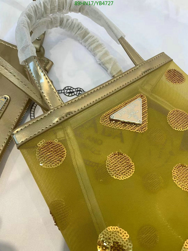 Prada Bag-(4A)-Handbag-,Code: YB4727,$ 116USD