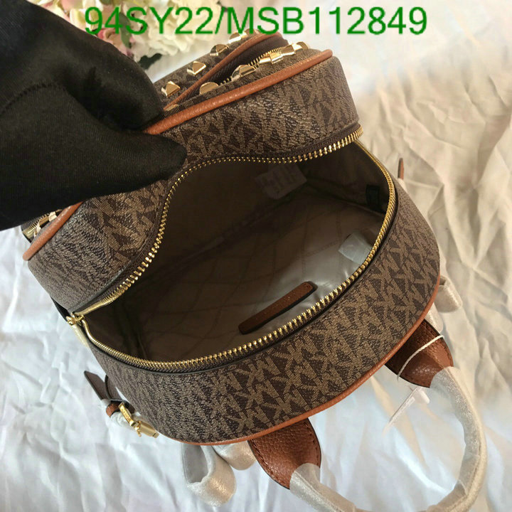 Michael Kors Bag-(4A)-Backpack-,Code: MSB112849,$ 123USD