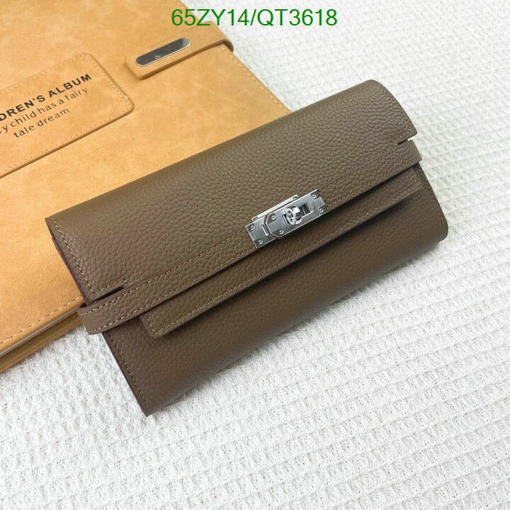 Hermes Bag-(4A)-Wallet- Code: QT3618 $ 85USD