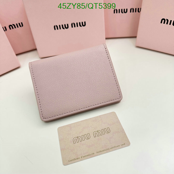 Miu Miu Bag-(4A)-Wallet- Code: QT5399 $ 59USD