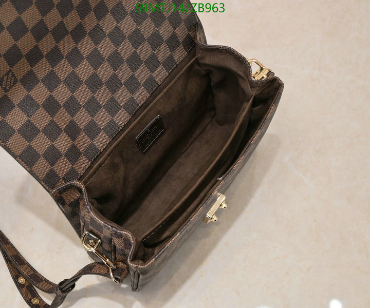 LV Bags-(4A)-Pochette MTis Bag-Twist-,Code: ZB963,$ 90USD