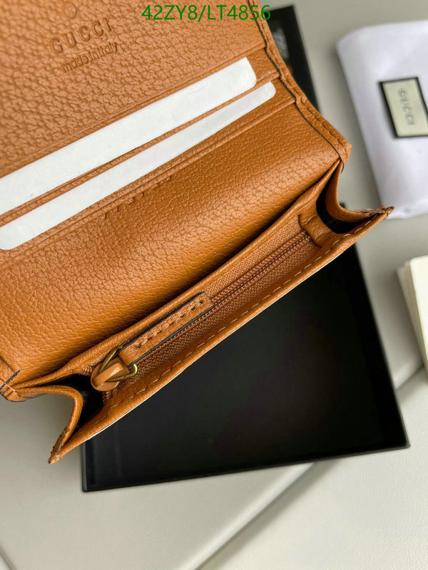 Gucci Bag-(4A)-Wallet-,Code: LT4856,$ 55USD