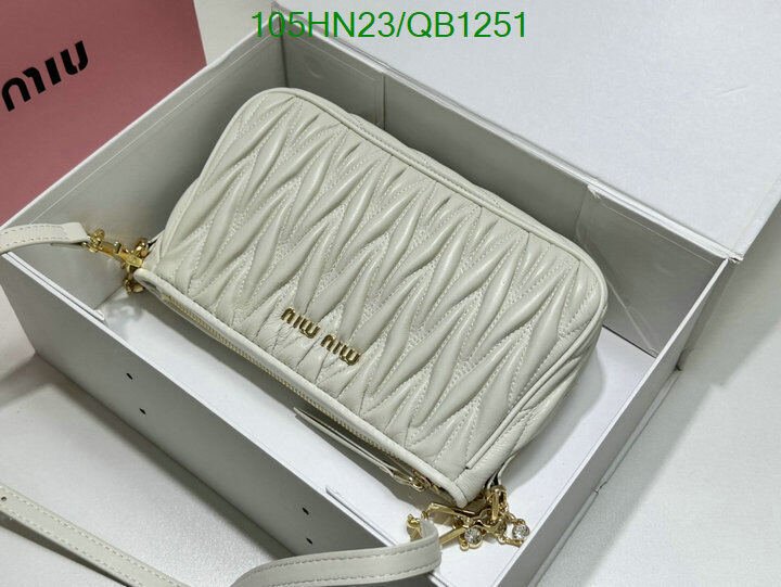 Miu Miu Bag-(4A)-Diagonal- Code: QB1251 $ 137USD