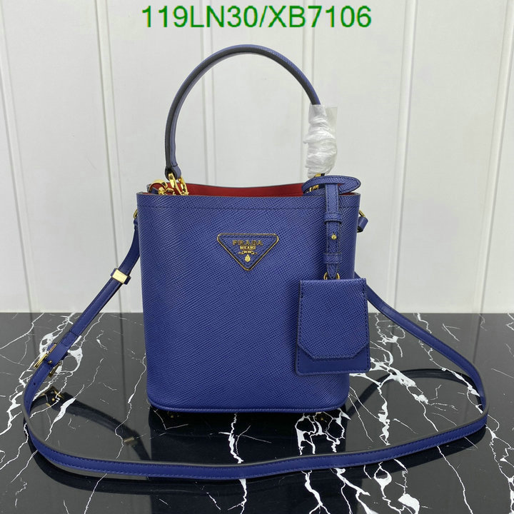 Prada Bag-(4A)-Bucket Bag- Code: XB7106 $ 155USD