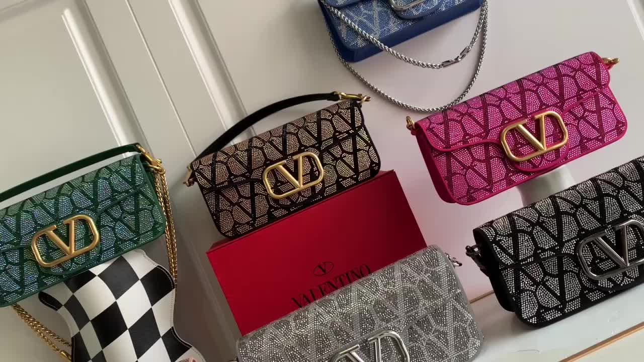 Valentino Bag-(4A)-LOC-V Logo Code: QB1255 $ 142USD