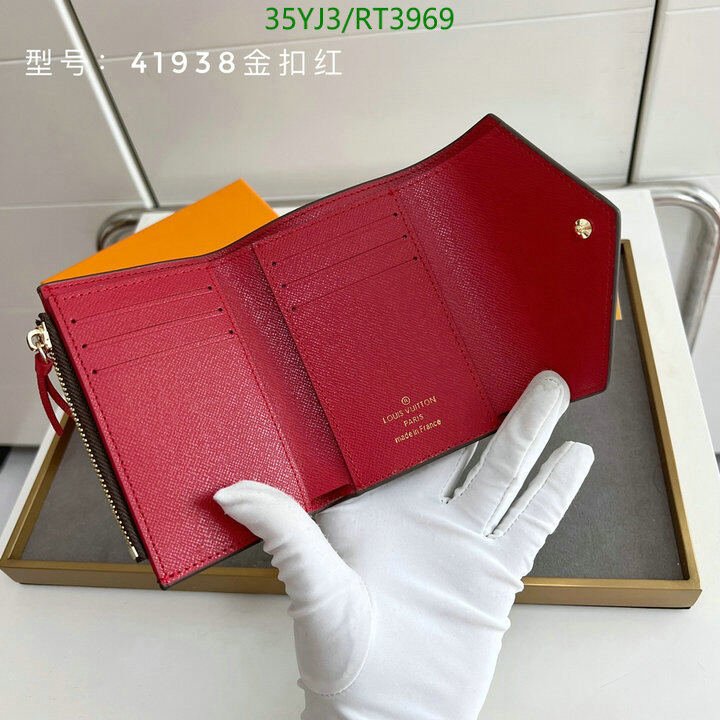 LV Bag-(4A)-Wallet- Cod8: RT3969 $ 46USD