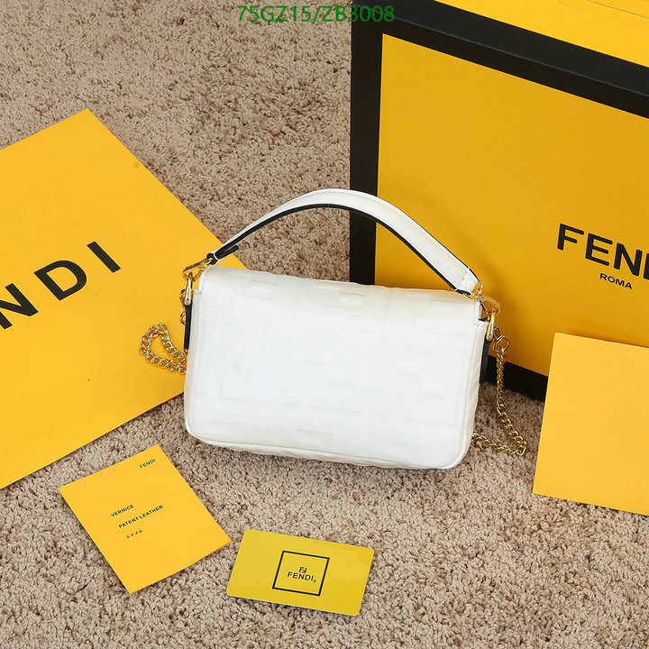 Fendi Bag-(4A)-Baguette-,Code: ZB3008,$ 98USD