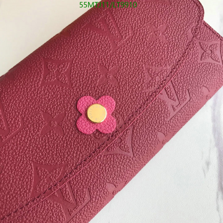 LV Bags-(4A)-Wallet-,Code: LT9910,$ 72USD