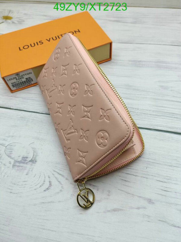 LV Bags-(4A)-Wallet-,Code: XT2723,$ 64USD
