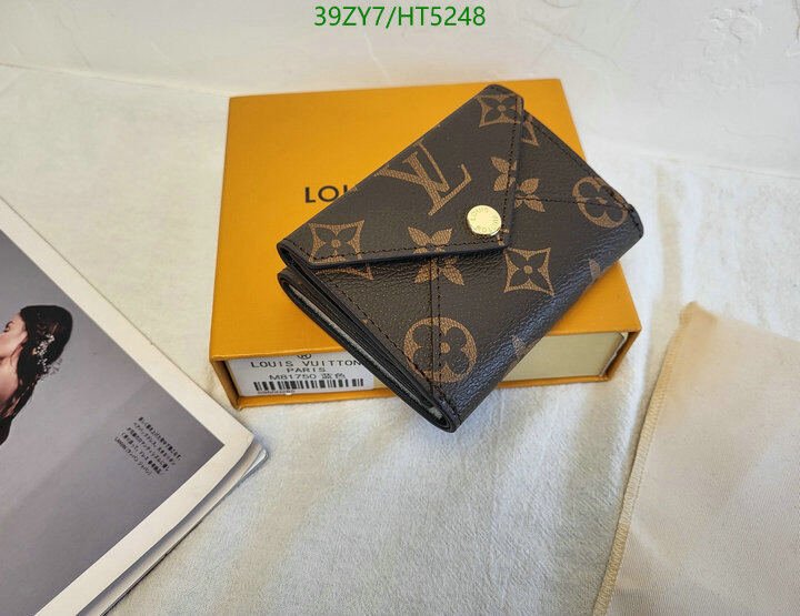 LV Bags-(4A)-Wallet-,Code: HT5248,$ 51USD