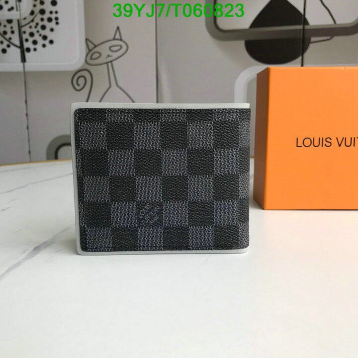 LV Bags-(4A)-Wallet-,Code: T060823,$ 51USD