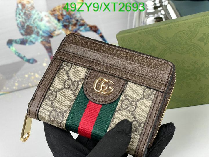 Gucci Bag-(4A)-Wallet-,Code: XT2693,$ 64USD