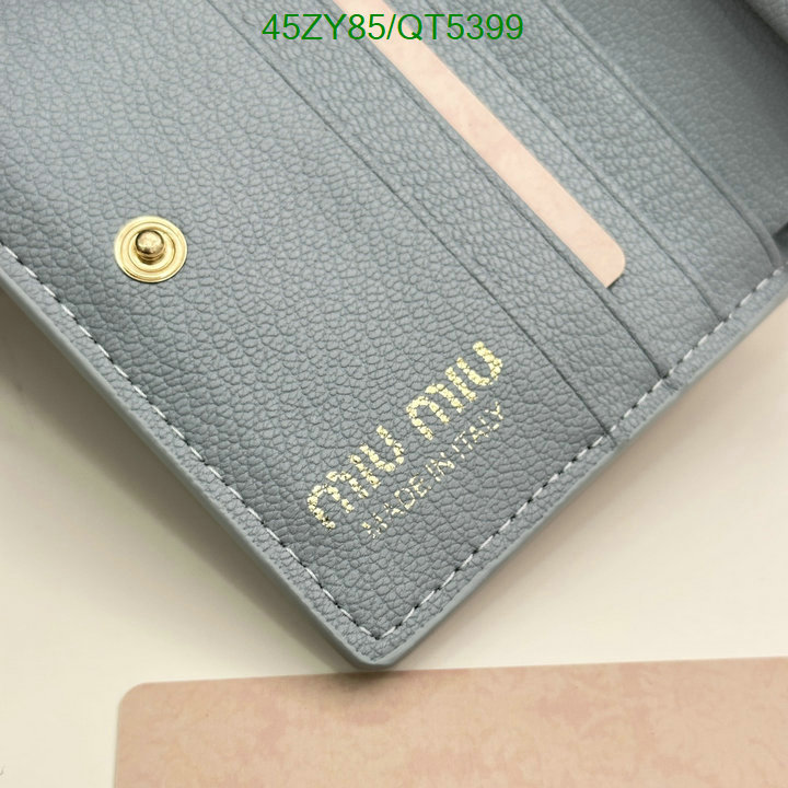 Miu Miu Bag-(4A)-Wallet- Code: QT5399 $ 59USD