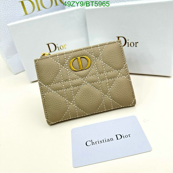 Dior Bag-(4A)-Wallet- Code: BT5965 $ 64USD