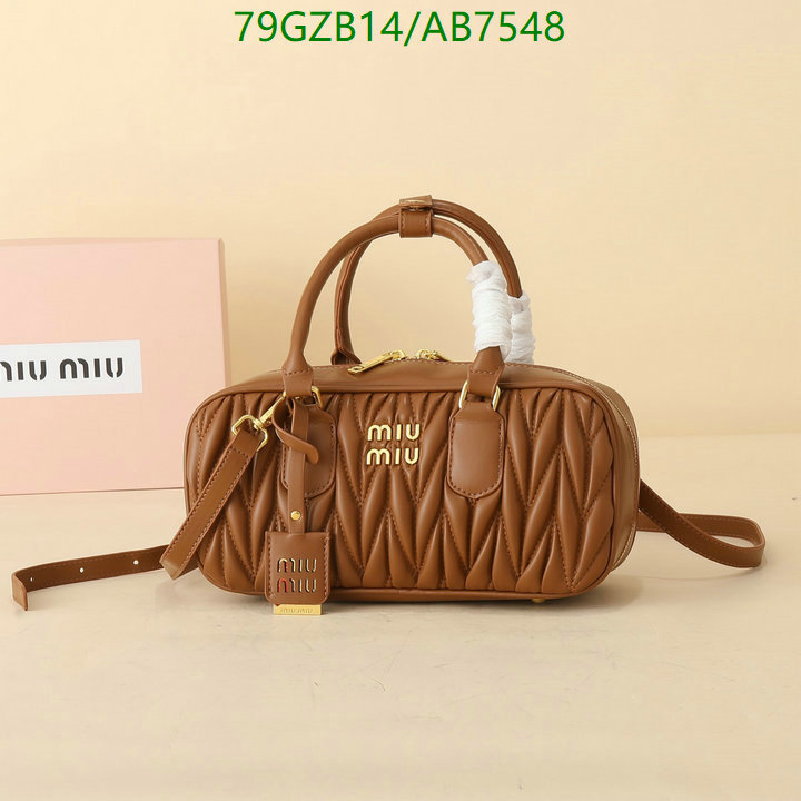 Miu Miu Bag-(4A)-Crossbody- Code: AB7548 $ 103USD