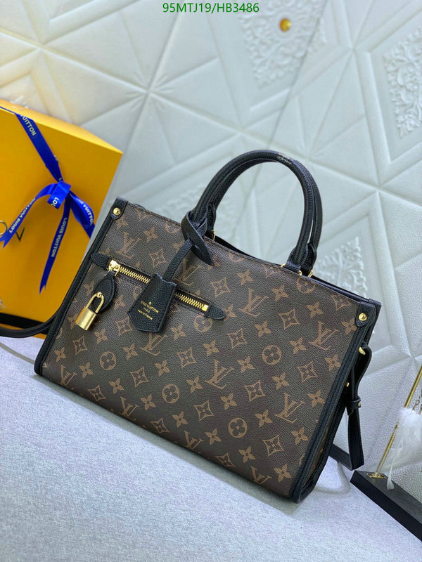 LV Bags-(4A)-Handbag Collection-,Code: HB3486,$ 124USD