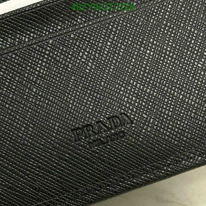 Prada Bag-(4A)-Wallet- Code: QT3728 $ 64USD