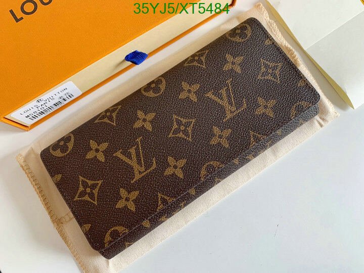 LV Bags-(4A)-Wallet-,Code: XT5484,$ 46USD