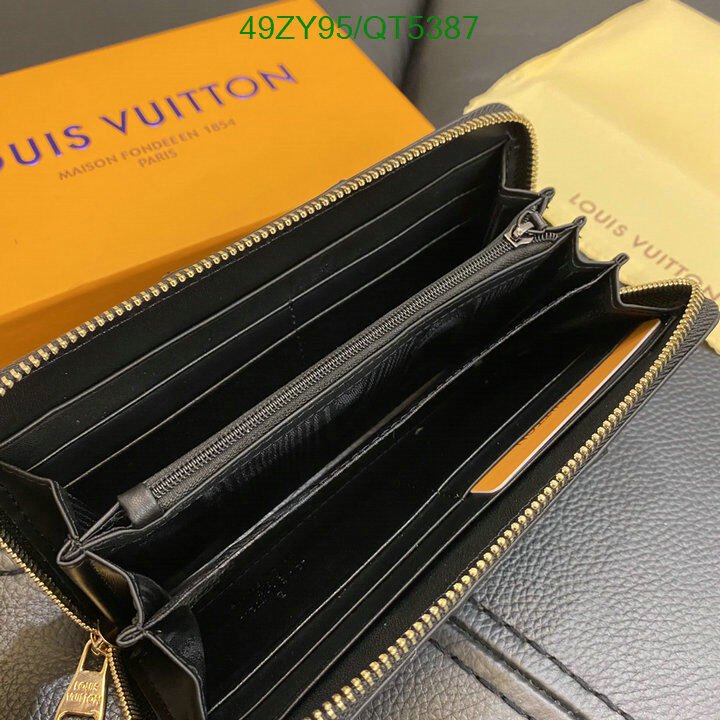 LV Bag-(4A)-Wallet- Code: QT5387 $ 64USD