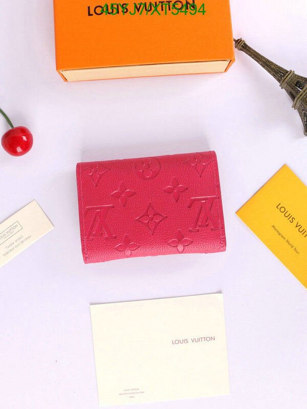LV Bags-(4A)-Wallet-,Code: XT5494,$ 59USD