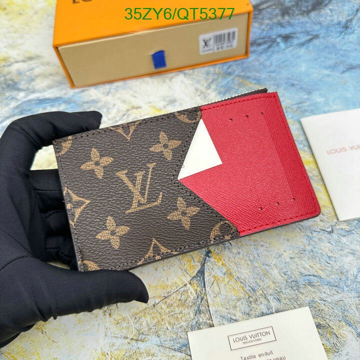 LV Bag-(4A)-Wallet- Code: QT5377 $ 46USD