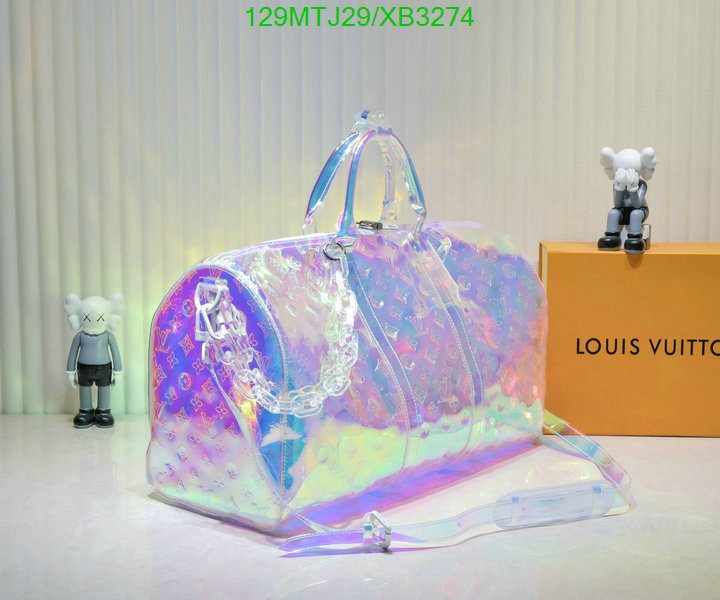 LV Bags-(4A)-Keepall BandouliRe 45-50-,Code: XB3274,$ 168USD